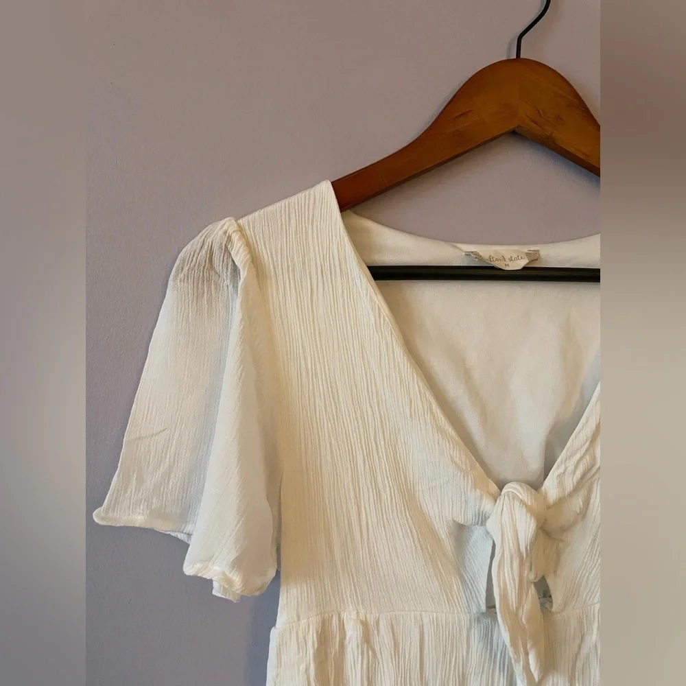 Altar'd State Tie-Front Dress - Picture 2 of 6